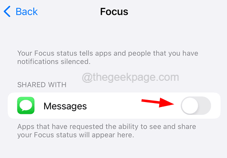 Pemberitahuan dibungkam di iMessage di iPhone [fix]